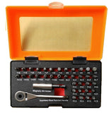 1/4'' Dve Hex Security Bit Set 38 Pce ET10227