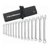 GearWrench 15 Pce combination wrench set KDT81918