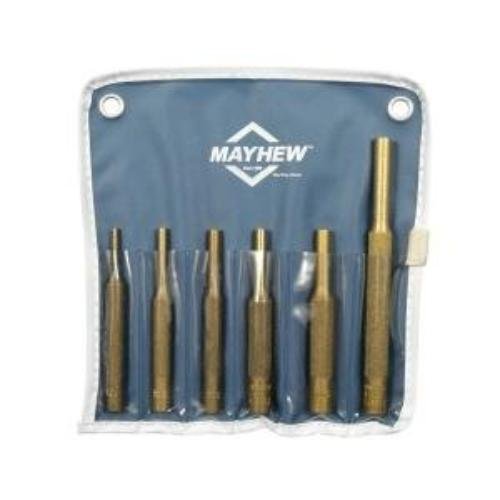 Pin Punch Mayhew Tools 89035 Set, 6-Piece Long Roll