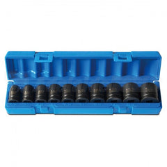 1/2'' Dve SAE 10 Piece Impact Socket Set - 600201001