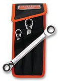 Bahco 3 Piece Ratchet Spanner Set   4SRM/3T