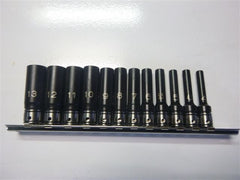 Dual Action 1/4'' Drive Metric Deep Socket Set   11041201