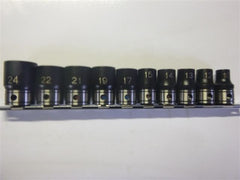 Dual Action 1/2'' Drive Metric Std Socket Set   10241002