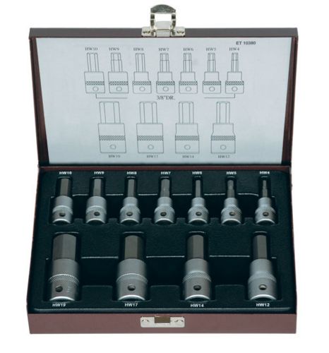 Inhex Socket Set 3/8'' & 1/2'' dve metric set - ET10380 – Autotrade Tools.