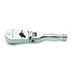 GearWrench 3/8'' Drive Full Polish Teardrop Stubby Flex Ratchet: 81212