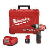 Milwaukee M12 Fuel Cordless 1/4'' Hex Screwdriver kit: MLW2402-22