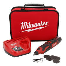 Milwaukee M12 Cordless Rotary Tool Kit: MLW2460-21