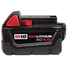 Milwaukee M18 - XC4.0 Redlithium Battery: MLW48-11-1840