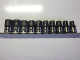 Dual Action 1/2'' Drive Metric Std Socket Set   10241001