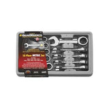 Stubby Ratchet Wrench 10 Piece Metric Set - KDT9520